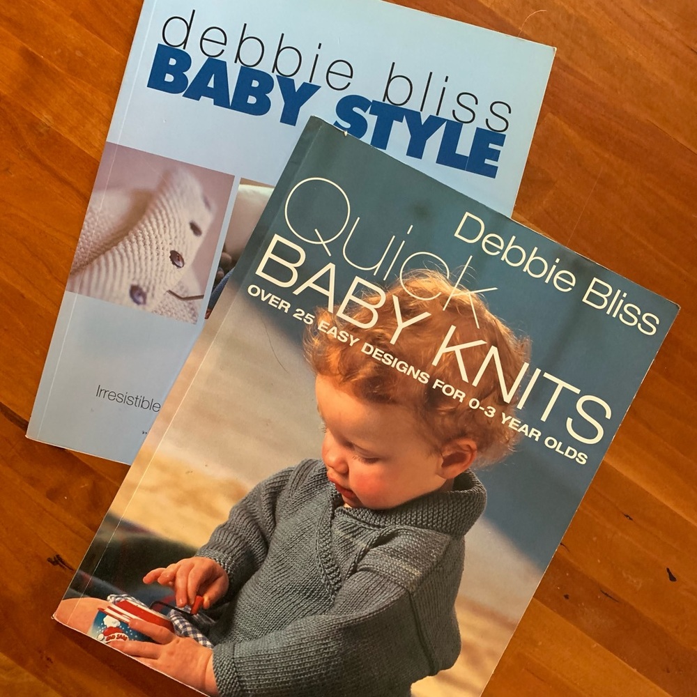 Lot of 2 Debbie Bliss Knit Books